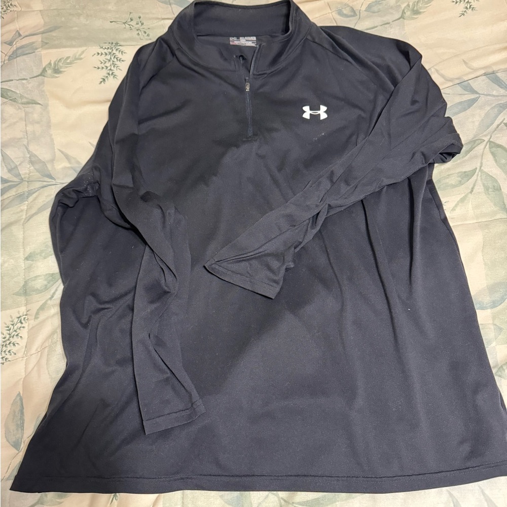 Men’s Under Armor 3XL Quarter Zip Base Layer